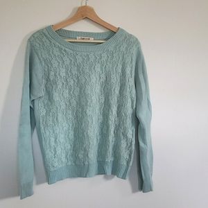 F21 Baby Blue Sweater